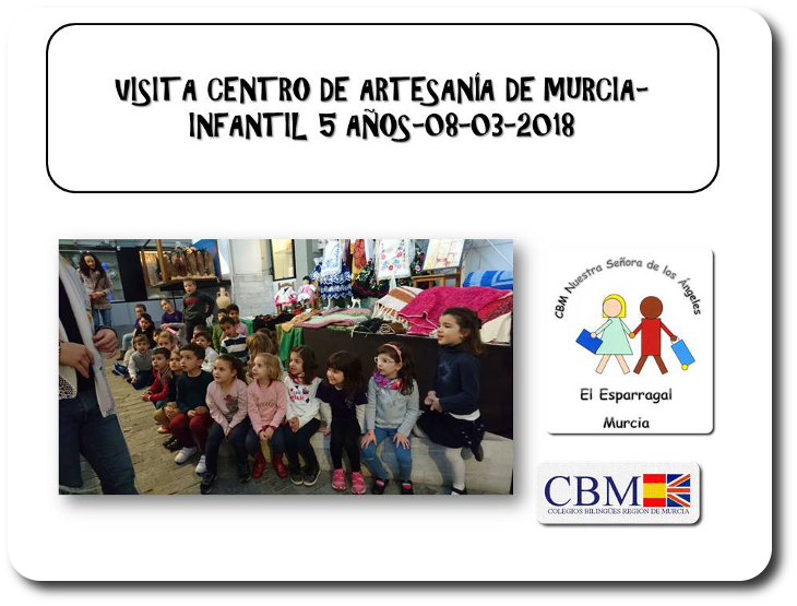 VISITA AL CENTRO DE ARTESANIA DE INFANTIL 5 AÑOS
